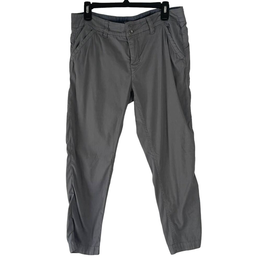 Horny Toad Women's Size 10 Grey Cargo Outdoor Cropped Pants